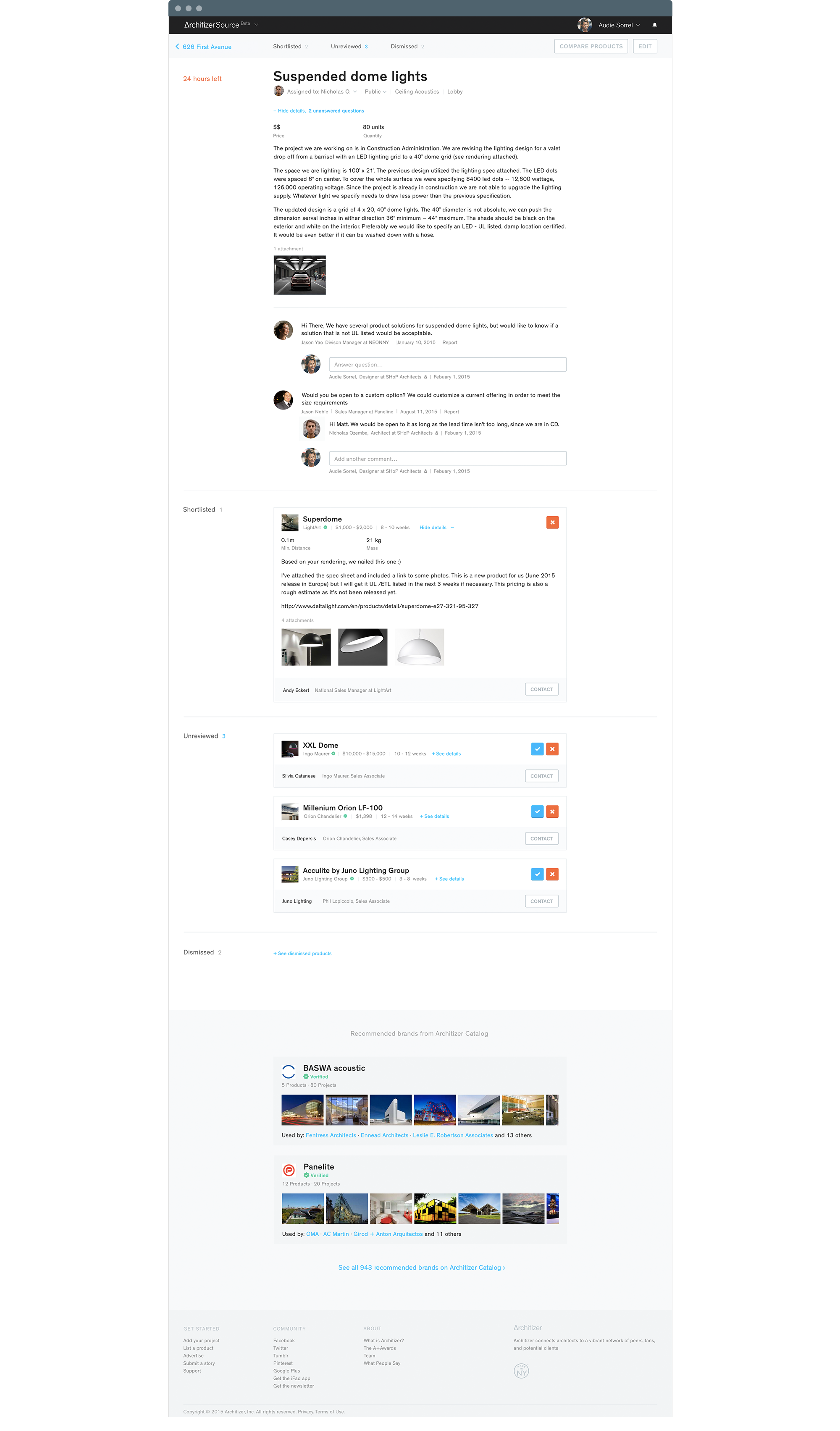 Product request and Q&A